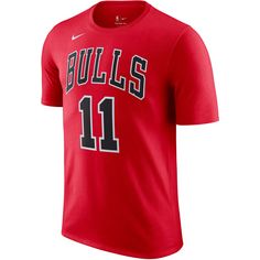 Nike Demar Derozan Chicago Bulls Fanshirt Herren university red