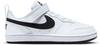 Nike COURT BOROUGH PS Sneaker Kinder - white-black