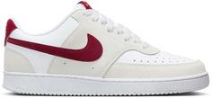 Nike Court Vision Sneaker Damen white-team red-adobe-dragon red