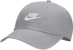 Nike U NK CLUB CAP U CB FUT WSH L Cap particle grey-white