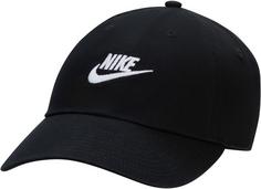 Nike U NK CLUB CAP U CB FUT WSH L Cap black-white