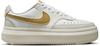 Nike Court Vision Alta Sneaker Damen - white-metallic gold-light bone-sail