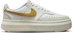 Nike Court Vision Alta Sneaker Damen white-metallic gold-light bone-sail