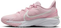 Rückansicht von Nike STAR RUNNER 4 NN GS Laufschuhe Kinder pink foam-summit white-white