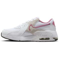 Rückansicht von Nike AIR MAX EXCEE GS Sneaker Kinder white-elemental pink-white