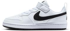 Rückansicht von Nike COURT BOROUGH LOW RECRAFT PS Sneaker Kinder white-black