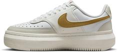 Rückansicht von Nike Court Vision Alta Sneaker Damen white-metallic gold-light bone-sail