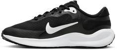 Rückansicht von Nike REVOLUTION 7 GS Laufschuhe Kinder black-white-white