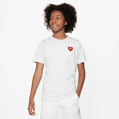 Rückansicht von Nike NSW T-Shirt Kinder white