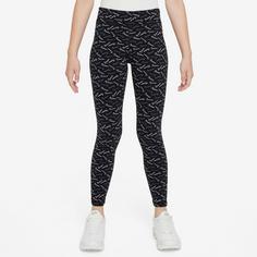 Rückansicht von Nike NSW ESSENTIALS Leggings Kinder black-white