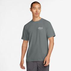 Rückansicht von Nike Dri-Fit Hyverse Funktionsshirt Herren iron grey-photon dust