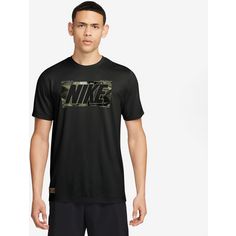 Rückansicht von Nike Dri-FIT Funktionsshirt Herren black