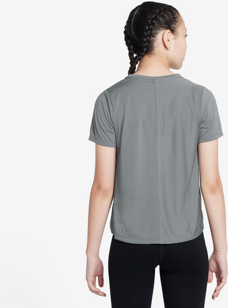 Nike Nike ONE Funktionsshirt M&auml;dchen - smoke grey - 1 | SportScheck