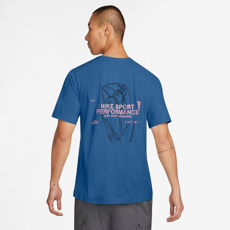 Nike Nike Dri-Fit Hyverse Funktionsshirt Herren - court blue-black - 1 | SportScheck