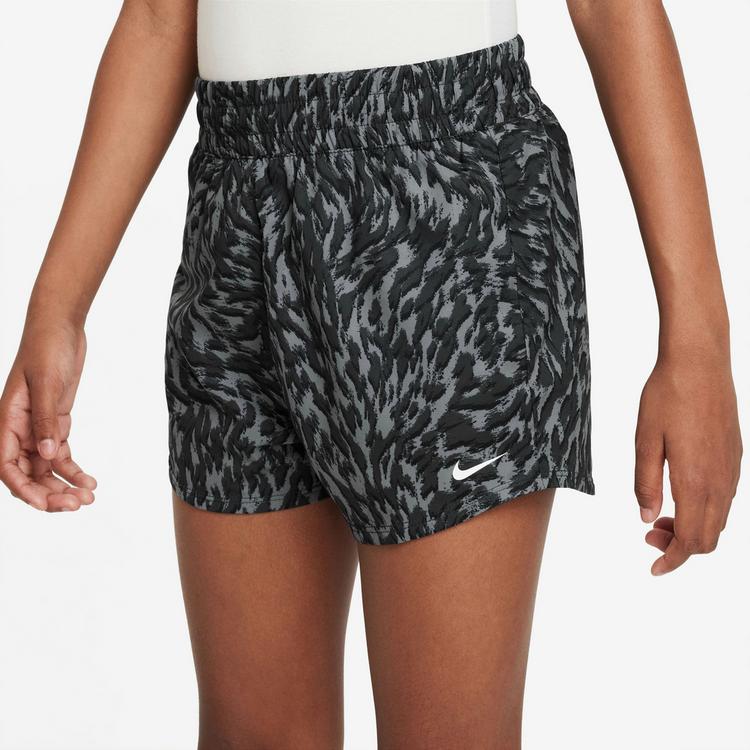 Nike Nike ONE Funktionsshorts M&auml;dchen - smoke grey-dk smoke grey-white - 2 | SportScheck