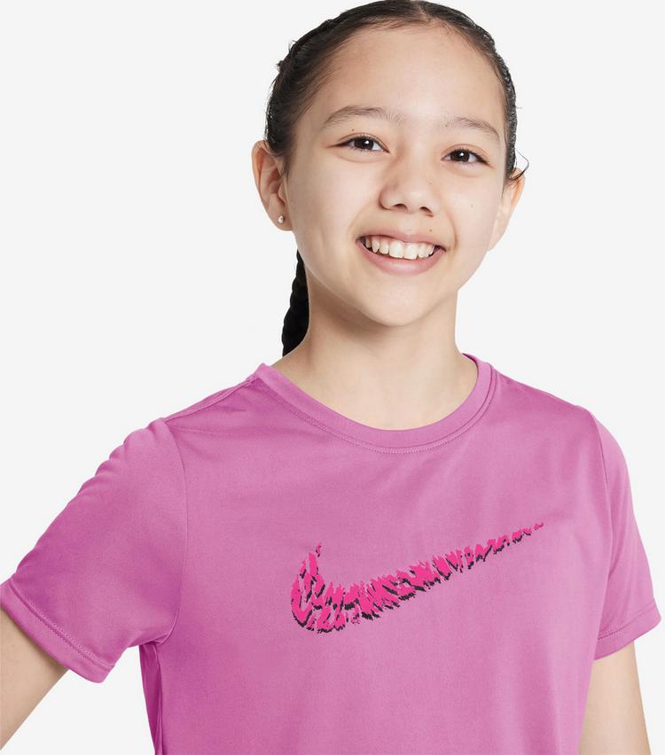 Nike Nike ONE Funktionsshirt M&auml;dchen - playful pink - 2 | SportScheck