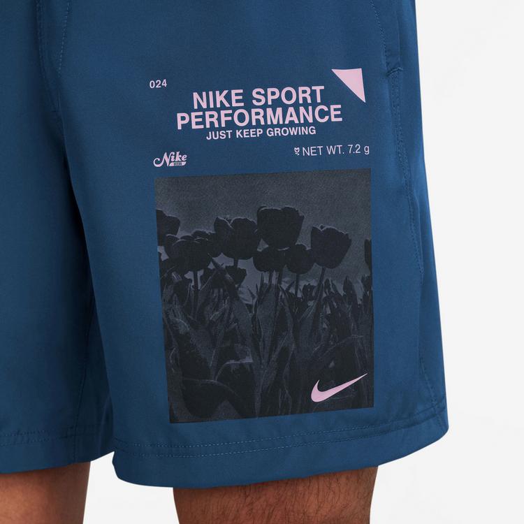 Nike Nike Dri-Fit Form Funktionsshorts Herren - court blue-pink foam -black - 3 | SportScheck