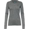 Odlo Merino 200 Funktionsshirt Damen - odlo steel grey melange