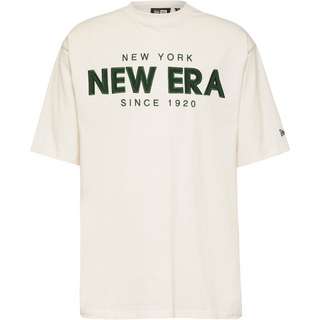 New Era Wordmark Oversize T-Shirt Herren offwhite