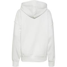 Rückansicht von CONVERSE Wordmark Hoodie Damen white