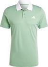 adidas Freelift Tennis Polo Herren - preloved green-white