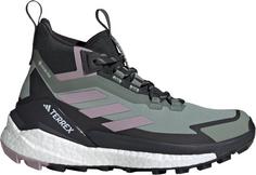 adidas GTX Free Hiker 2 Wanderschuhe Damen silgrn-prlofi-carbon