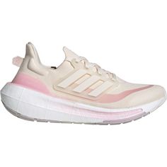 adidas ULTRABOOST LIGHT Laufschuhe Damen chalk white-chalk white-clear pink