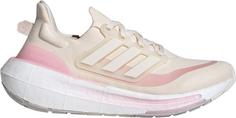 adidas ULTRABOOST LIGHT Laufschuhe Damen chalk white-chalk white-clear pink