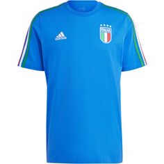 adidas Italien EM24 Fanshirt Herren blue