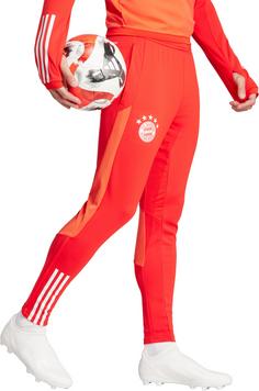 Rückansicht von adidas FC Bayern München Trainingshose Herren red-bright red-white