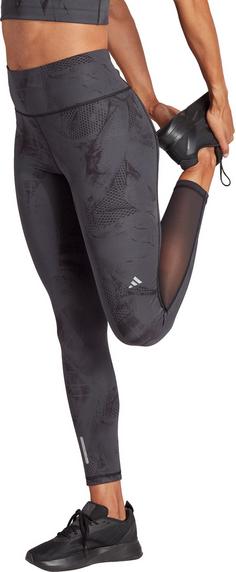 Rückansicht von adidas Ultimate Lauftights Damen carbon-black