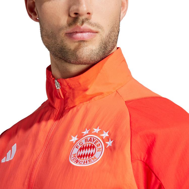 adidas adidas FC Bayern M&uuml;nchen Trainingsjacke Herren - bright red-red-white - 5 | SportScheck