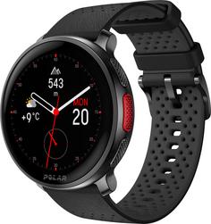 Rückansicht von Polar Vantage V3 HR Sportuhr night black