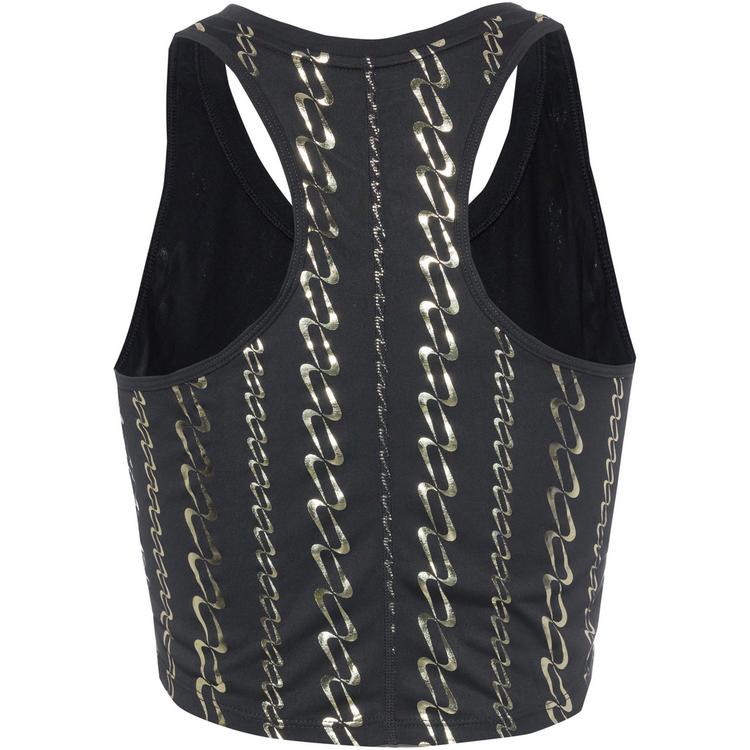 Nike Nike Dri-FIT ONE Croptop Damen - black-white - 0 | SportScheck