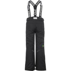 Rückansicht von SuperRebel SPEED Skihose Kinder black