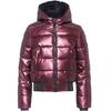 SuperRebel FUNK Winterjacke M&auml;dchen - metallic bordeaux