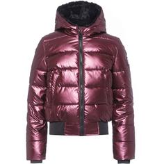 SuperRebel FUNK Winterjacke Kinder metallic bordeaux