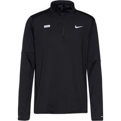 Nike ELMNT FLASH Funktionsshirt Herren black-reflective silv