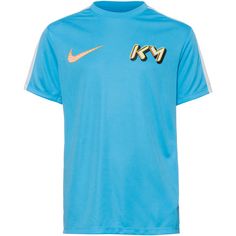 Nike Kylian Mbappe Funktionsshirt Kinder baltic blue
