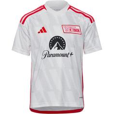 adidas Union Berlin 23-24 Auswärts Fußballtrikot Kinder white-vivid red