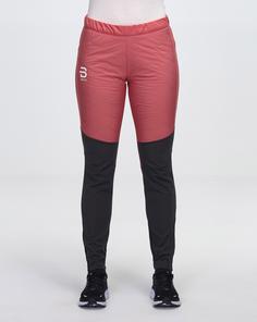 Rückansicht von Björn Daehlie Challenge Langlaufhose Damen dusty red