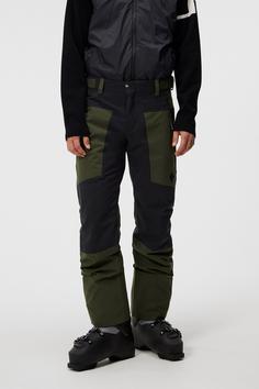 Rückansicht von J.Lindeberg Clarke Skihose Herren forest green