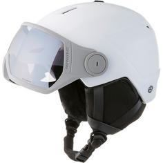 Salomon ICON LT VISOR Skihelm Damen white