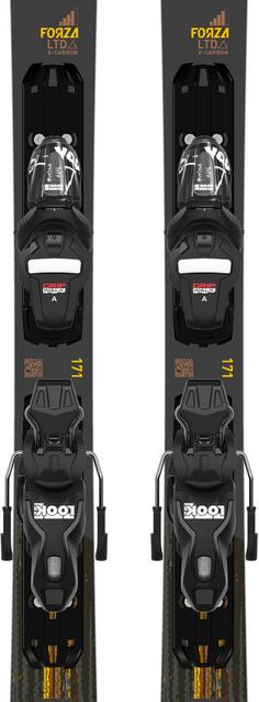 Rückansicht von Rossignol FORZA LIMITED RETAIL + XPRESS 11 23+24 Carving Ski black-brown