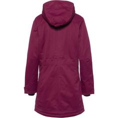 Rückansicht von Maier Sports LISA 2.1 Funktionsmantel Damen cherry wine