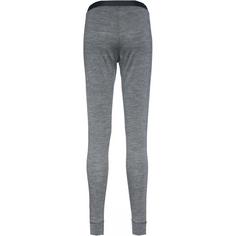 Rückansicht von Odlo Merino 200 Thermounterhose Damen odlo steel grey melange