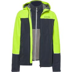 Endura Hummvee 3-in-1 Fahrradjacke Herren neon-gelb