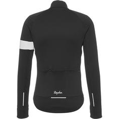 Rückansicht von Rapha Core Fahrradjacke Herren black-white