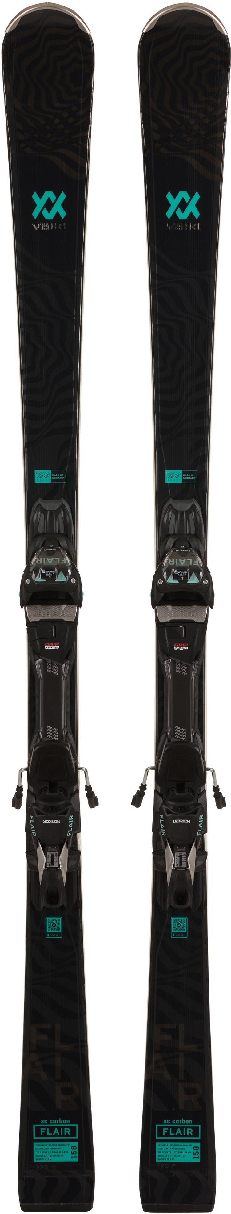 V&ouml;lkl V&ouml;lkl FLAIR SC CARBON+VMOT11 ALU GW L 23/24 Carving Ski Damen - black - 0 | SportScheck