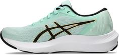 Rückansicht von ASICS GEL-FLUX 7 Laufschuhe Damen mint tint-black